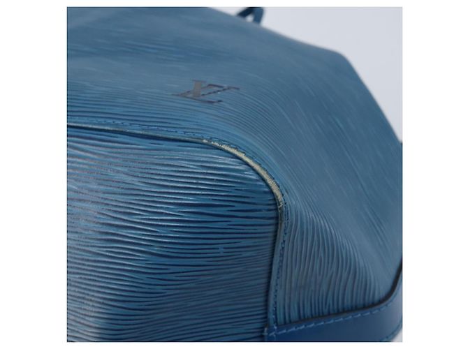 Noe LOUIS VUITTON Borsa a Spalla Petit Noé Epi Blu M44105 LV Auth BA10617 - vista 9