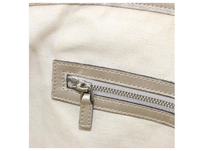 Borsa tote GG Implementation Gucci Argento 197953 Auth ka2232 - vista 20