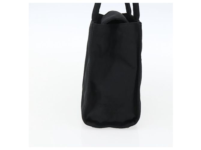 PRADA Borsa a mano in nylon nero Auth ti3686 - vista 3