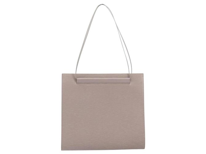 LOUIS VUITTON Bolsa de Hombro Epi santropen Gris Lila M5246B LV Auth 171055 Castaño Púrpura - vista 13