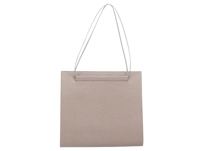 LOUIS VUITTON Bolsa de Hombro Epi santropen Gris Lila M5246B LV Auth 171055 Castaño Púrpura - vista 2