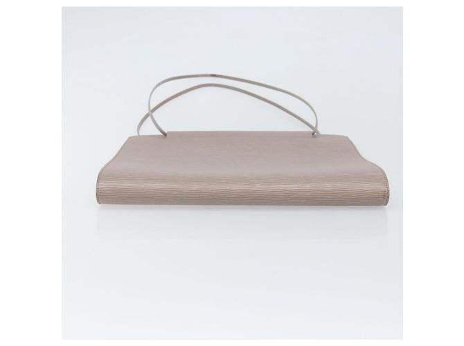LOUIS VUITTON Bolsa de Hombro Epi santropen Gris Lila M5246B LV Auth 171055 Castaño Púrpura - vista 5