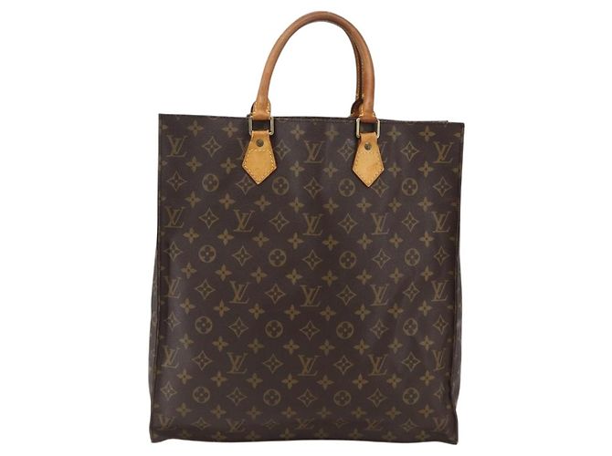 LOUIS VUITTON Borsa Sac Plat Monogram M51140 LV Auth BA10825 Monogramma - vista 13