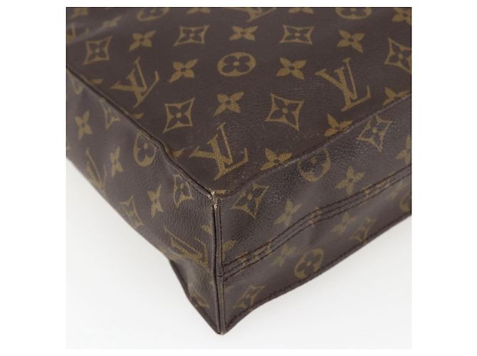 LOUIS VUITTON Borsa Sac Plat Monogram M51140 LV Auth BA10825 Monogramma - vista 16