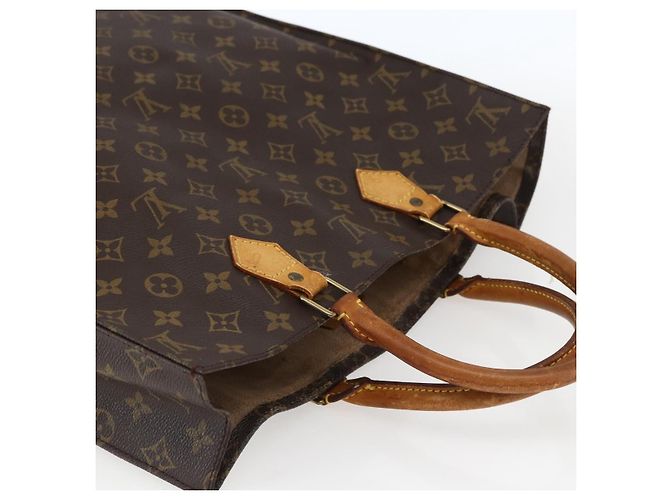 LOUIS VUITTON Borsa Sac Plat Monogram M51140 LV Auth BA10825 Monogramma - vista 6