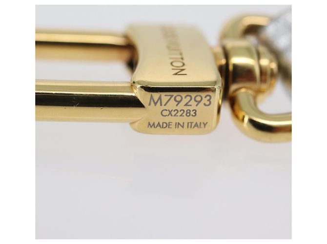LOUIS VUITTON Schneeflocken Charm Leder Silber M79293 LV Auth 168249M - Ansicht 10