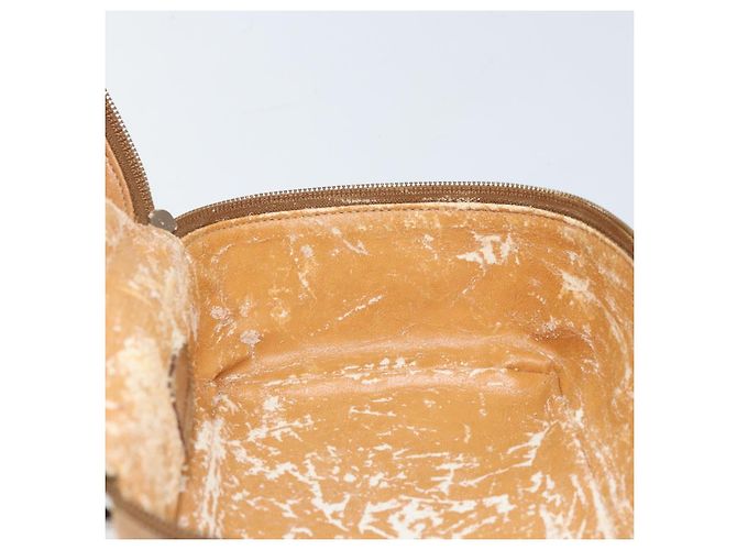 Pochette Cosmetica GUCCI Vanity in Camoscio Marrone Argento 032 1705 0140 Auth bs33363 - vista 19