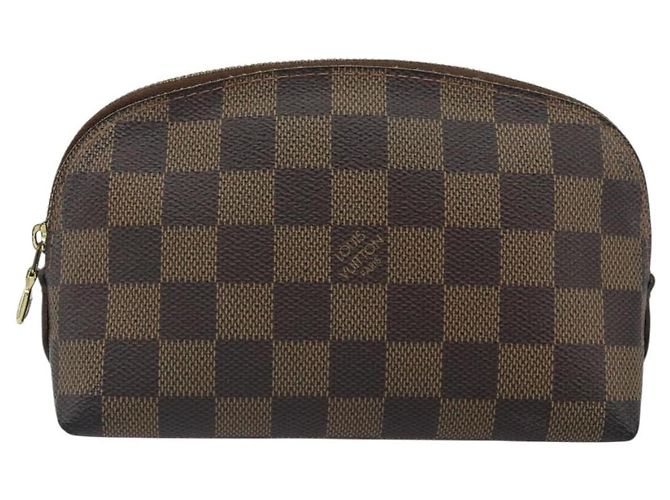 LOUIS VUITTON Kosmetiktäschchen PM Damier Ebene N47516 Authentisch LV hk3473 - Ansicht 13