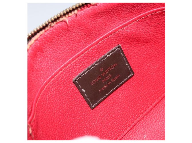 LOUIS VUITTON Kosmetiktäschchen PM Damier Ebene N47516 Authentisch LV hk3473 - Ansicht 17