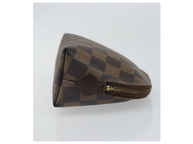 LOUIS VUITTON Kosmetiktäschchen PM Damier Ebene N47516 Authentisch LV hk3473 - Ansicht 3