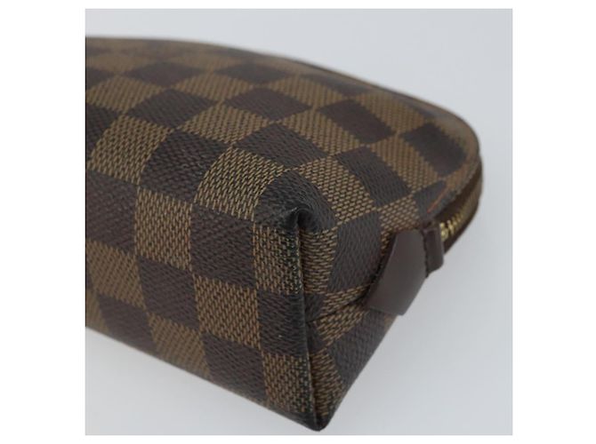 LOUIS VUITTON Kosmetiktäschchen PM Damier Ebene N47516 Authentisch LV hk3473 - Ansicht 7