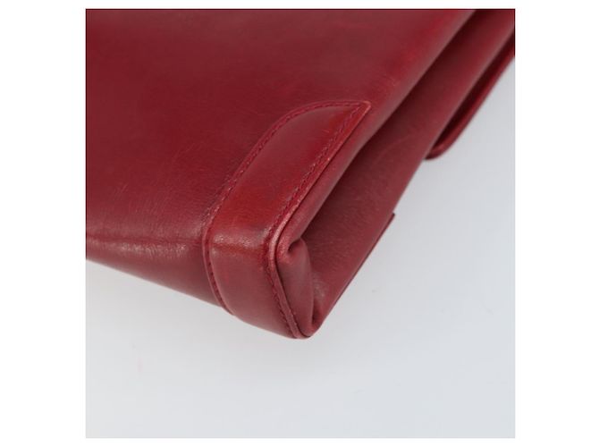 Gucci Borsa a Spalla in Pelle Rossa e Oro Auth BA10436 Rosso D'oro - vista 15