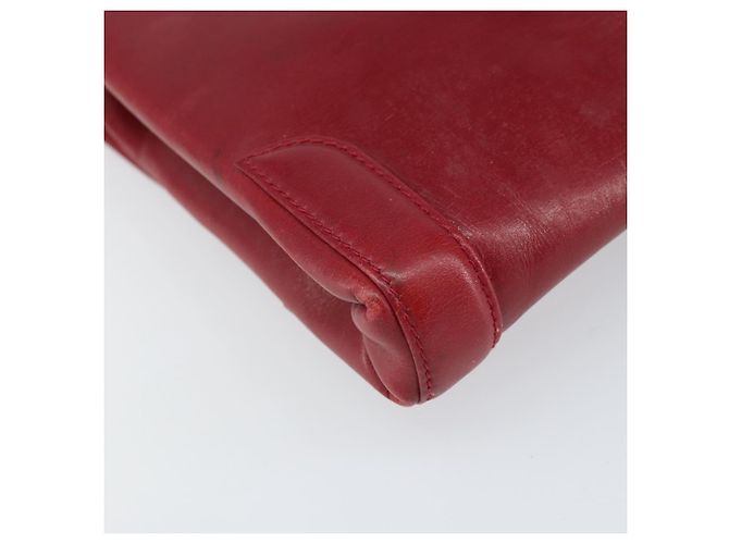 Gucci Borsa a Spalla in Pelle Rossa e Oro Auth BA10436 Rosso D'oro - vista 16