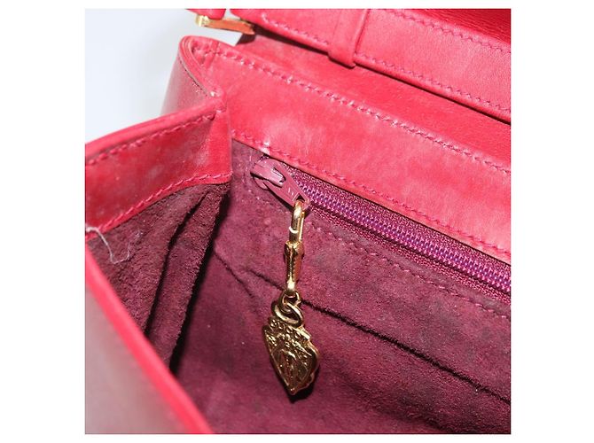Gucci Borsa a Spalla in Pelle Rossa e Oro Auth BA10436 Rosso D'oro - vista 21