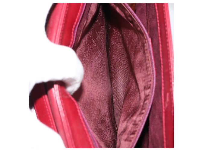 Gucci Borsa a Spalla in Pelle Rossa e Oro Auth BA10436 Rosso D'oro - vista 22