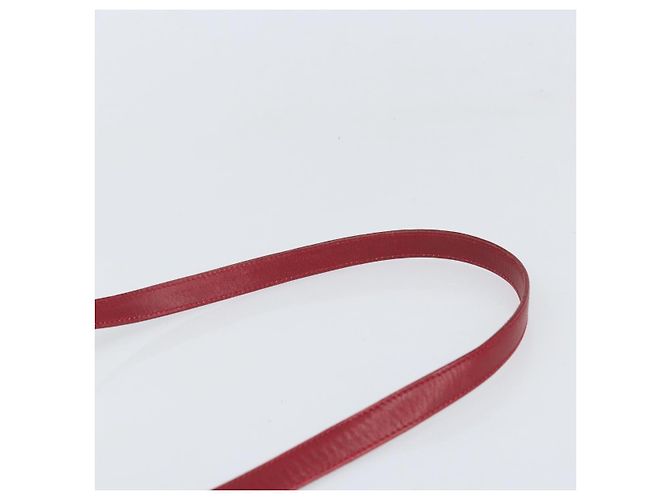 Gucci Borsa a Spalla in Pelle Rossa e Oro Auth BA10436 Rosso D'oro - vista 8