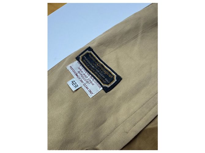 Trench coat in cotone vintage Dior beige L/XL Cammello - vista 11