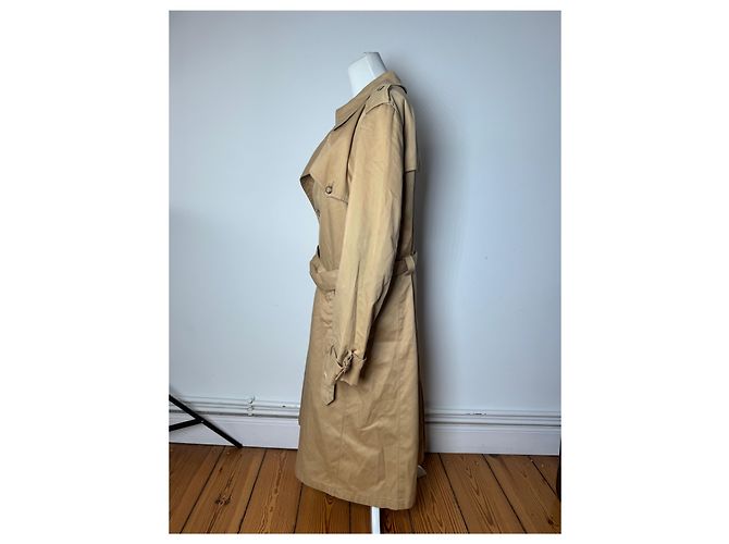 Trench coat in cotone vintage Dior beige L/XL Cammello - vista 2