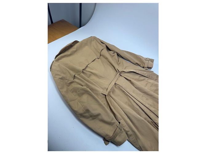 Trench coat in cotone vintage Dior beige L/XL Cammello - vista 9