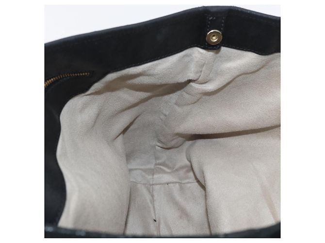Borsa Tote in Pelle Nera e Oro Autentica BA10854 Jimmy Choo Nero D'oro - vista 18