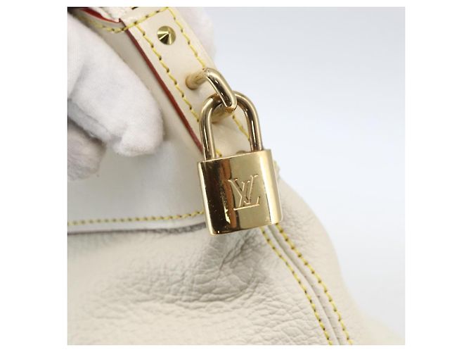 LOUIS VUITTON Suhari Rock It PM Borsa a Mano Bianca M91887 LV Auth bs33327A Bianco - vista 19