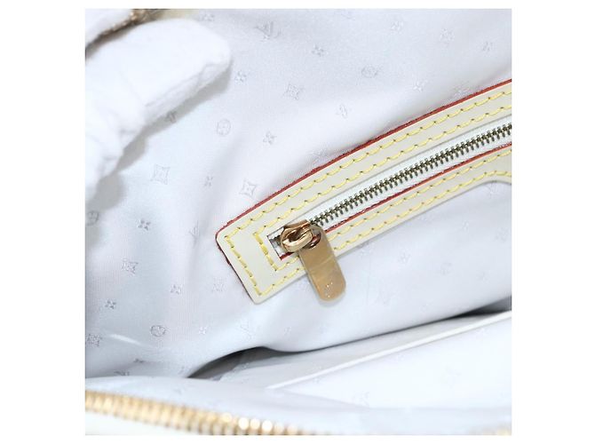 LOUIS VUITTON Suhari Rock It PM Borsa a Mano Bianca M91887 LV Auth bs33327A Bianco - vista 25
