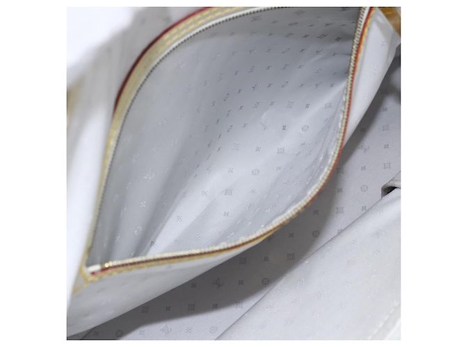 LOUIS VUITTON Suhari Rock It PM Borsa a Mano Bianca M91887 LV Auth bs33327A Bianco - vista 26