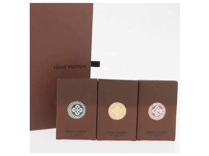 LOUIS VUITTON Cartas de Jogo Monograma Azul Vermelho Amarelo LV Auth 171177SAM - vista 6