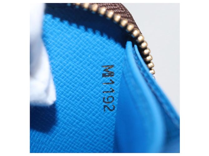 Louis Vuitton Cartera Zippy Monogram Yayoi Kusama Azul M60448 LV Auth 168048SAV - vista 11