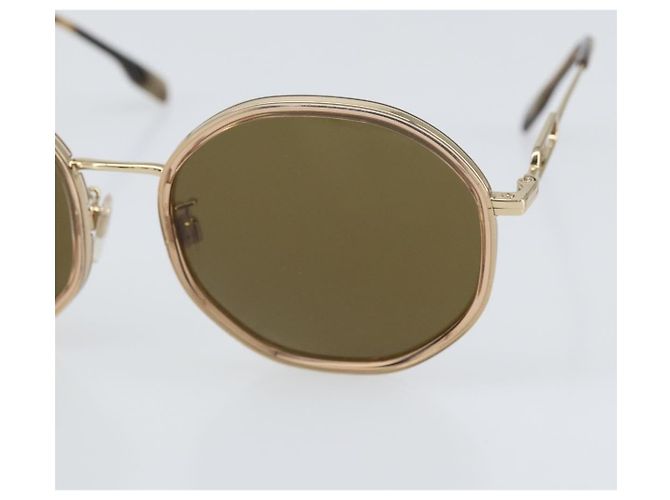 Burberry Gafas de sol de plástico marrón Auth BA10545 Castaño - vista 6