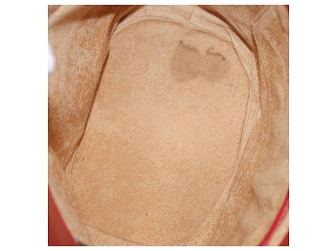 Céline CELINE Circle Schultertasche aus Leder Mehrfarbig Gold Auth 170678 - Ansicht 10