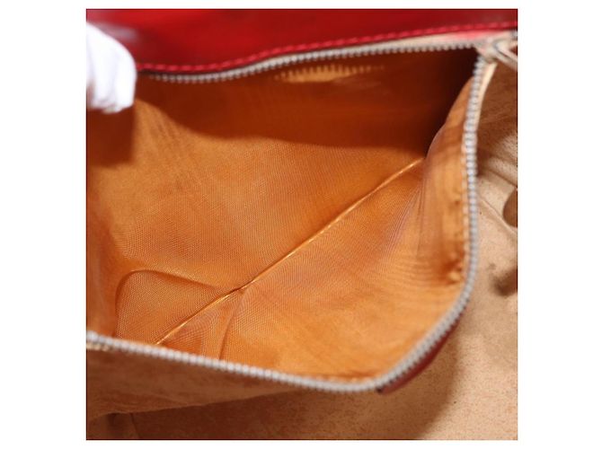 Céline CELINE Circle Schultertasche aus Leder Mehrfarbig Gold Auth 170678 - Ansicht 11
