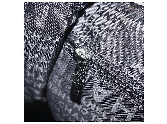 Sac à épaule Camélia en chaîne CHANEL Tweed Multicolore Argent CC Auth 169721SAV Argenté - vue 22