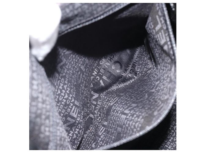 Sac à épaule Camélia en chaîne CHANEL Tweed Multicolore Argent CC Auth 169721SAV Argenté - vue 23