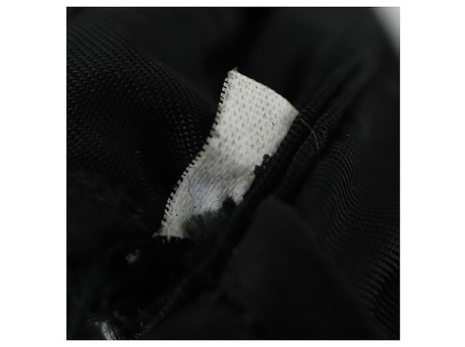 Borsa a Spalla PRADA Nylon Nero Argento Autentica ep12954 - vista 12