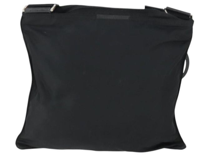 Borsa a Spalla PRADA Nylon Nero Argento Autentica ep12954 - vista 2