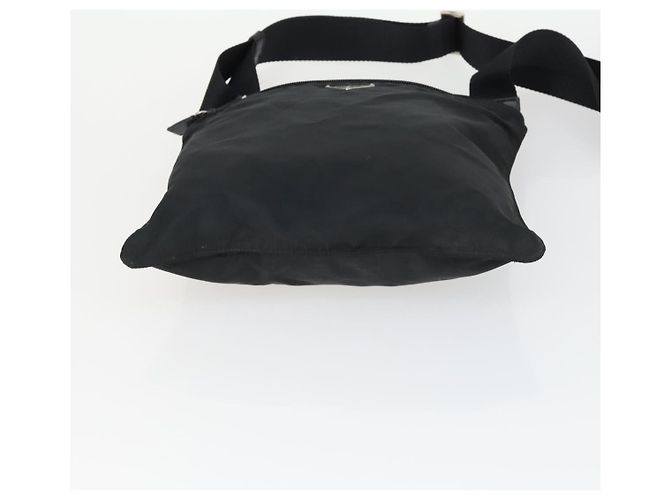 Borsa a Spalla PRADA Nylon Nero Argento Autentica ep12954 - vista 5