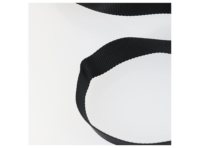Borsa a Spalla PRADA Nylon Nero Argento Autentica ep12954 - vista 8