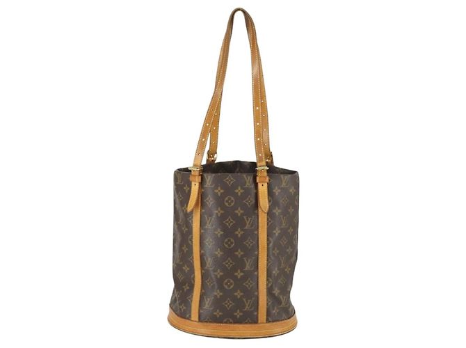 LOUIS VUITTON Borsa a Spalla Monogram Bucket GM M42236 LV Auth 169884 Monogramma - vista 13