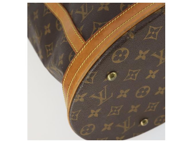 LOUIS VUITTON Borsa a Spalla Monogram Bucket GM M42236 LV Auth 169884 Monogramma - vista 15