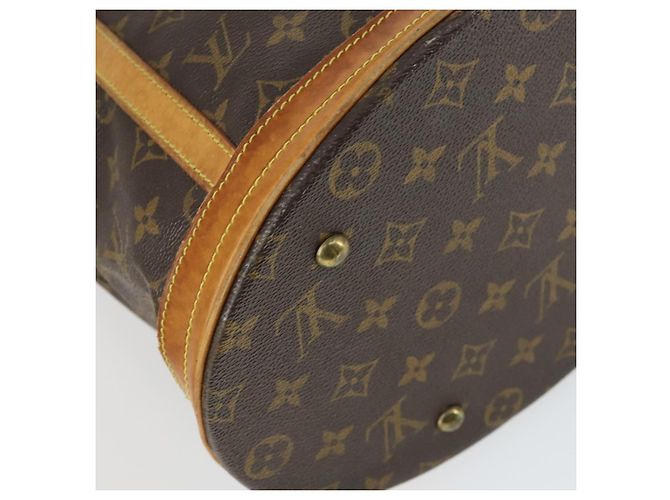 LOUIS VUITTON Borsa a Spalla Monogram Bucket GM M42236 LV Auth 169884 Monogramma - vista 16