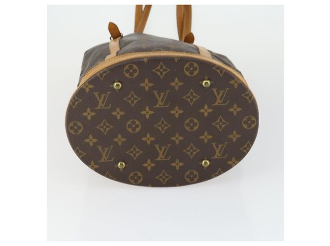LOUIS VUITTON Borsa a Spalla Monogram Bucket GM M42236 LV Auth 169884 Monogramma - vista 5