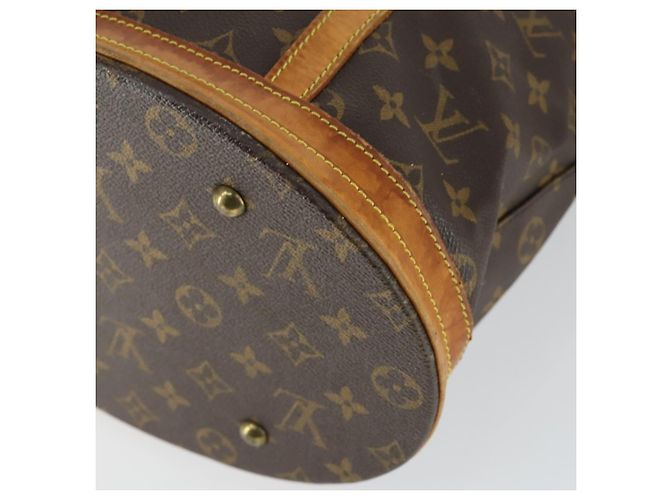 LOUIS VUITTON Borsa a Spalla Monogram Bucket GM M42236 LV Auth 169884 Monogramma - vista 9