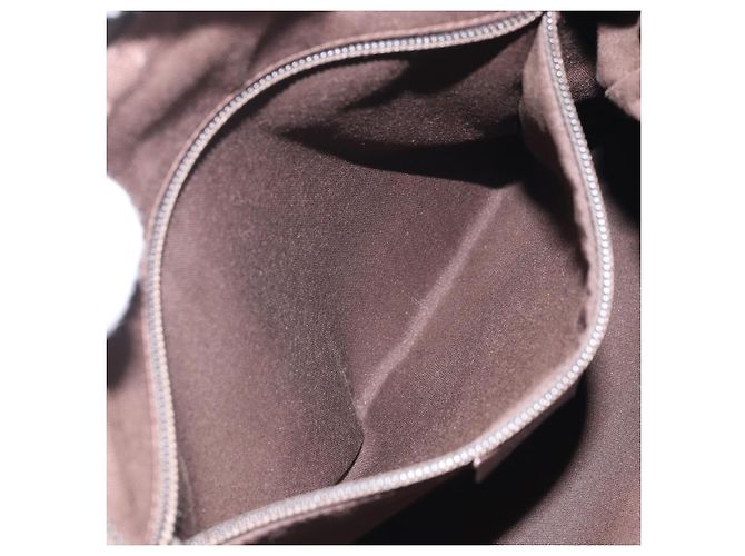Borsa a Spalla GG Canvas Gucci Beige Argento 145857 Auth 169859 - vista 22