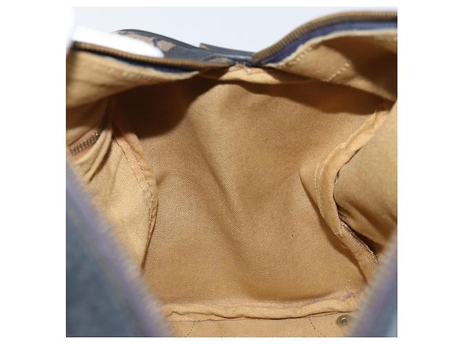 Céline Borsa a mano in tela Macadam C di CELINE, blu navy e oro, autentica, riferimento bs33286 D'oro - vista 19