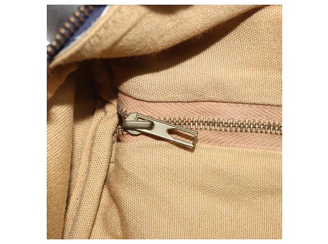 Céline Borsa a mano in tela Macadam C di CELINE, blu navy e oro, autentica, riferimento bs33286 D'oro - vista 20