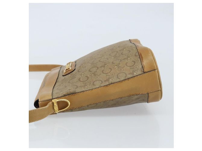 Céline Celine C Sulky Canvas and Leather Beige - vista 4