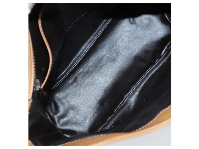 Céline Celine C Sulky Canvas and Leather Beige - vista 5