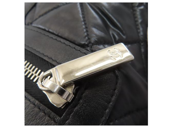 Chanel Coco Cocoon Nylon Rucksack Schwarz - Ansicht 12
