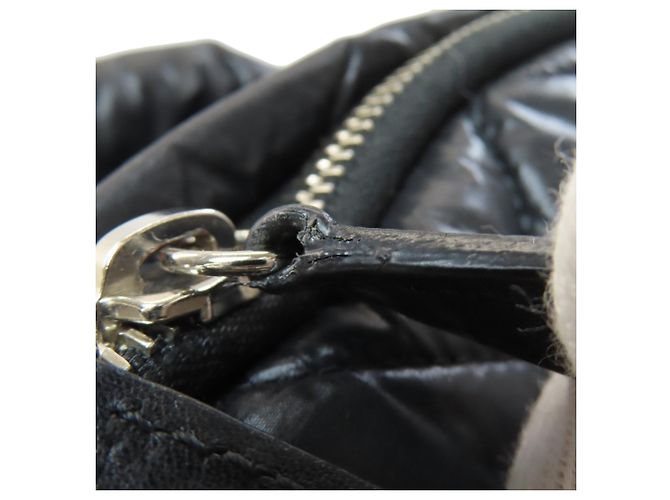 Chanel Coco Cocoon Nylon Rucksack Schwarz - Ansicht 14